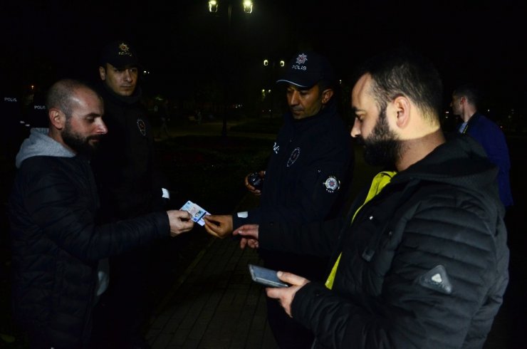 Adana’da bin polisle ’drone’li park uygulaması