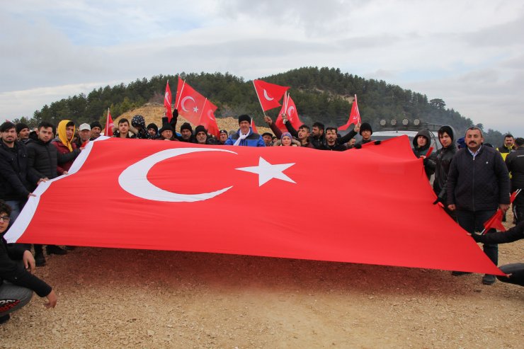 Beypazarı'nda 1900 metre rakımlı tepeye