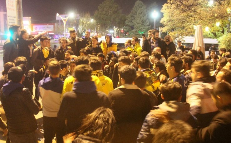 Erzincan’da derbi coşkusu