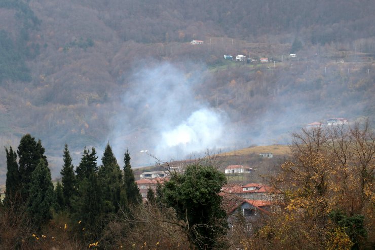 Kocaeli'de orman yangınında 10 hektarlık alan zarar gördü