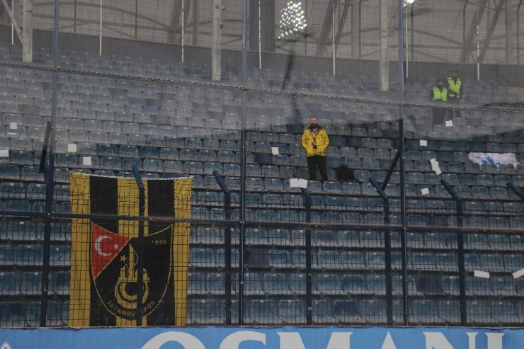 İstanbulspor’a deplasmanda tek kişilik dev destek
