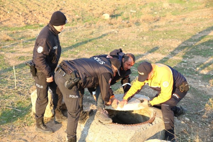Sırra kadem basan çift drone destekli operasyonla ahırda bulundu
