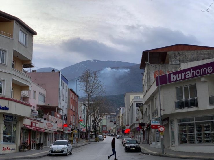 Uludağ etekleri alevlere teslim