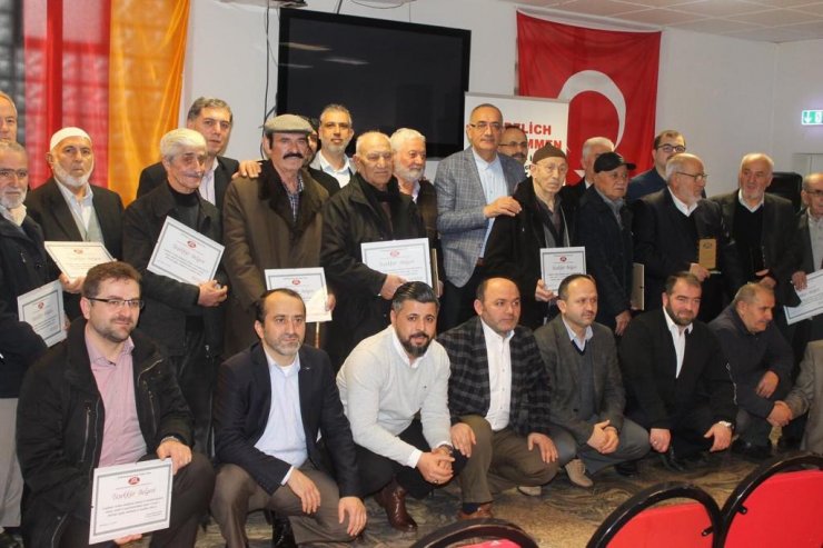 Almanya'daki Eyüp Sultan Camisi'nin 40. yılı kutlandı