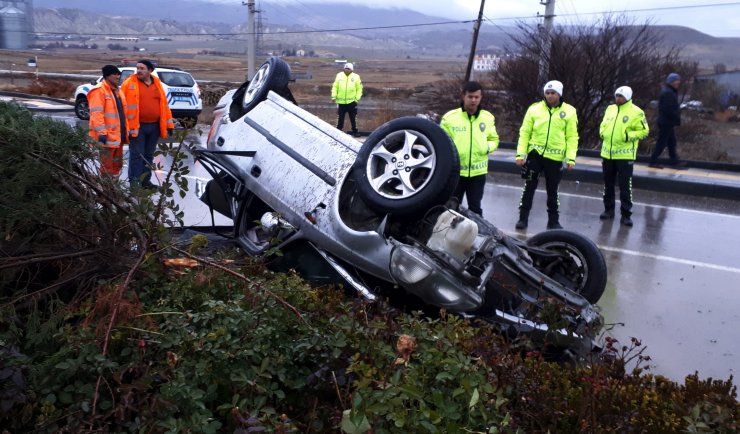 Beypazarı'nda trafik kazası: 3 yaralı