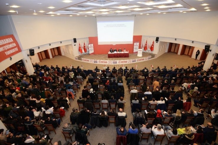 İş dünyası ve yargı camiası BTSO’da buluştu