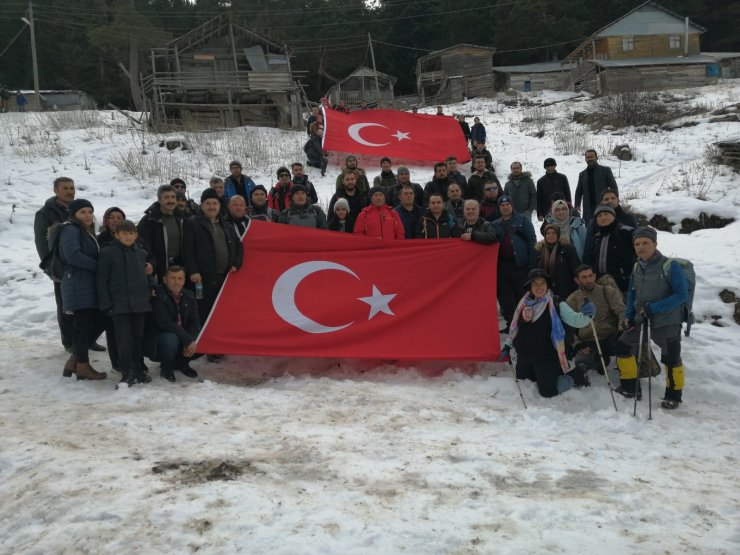 Koyulhisar'da "Adım Adım Doğa Yürüyüşü" projesi