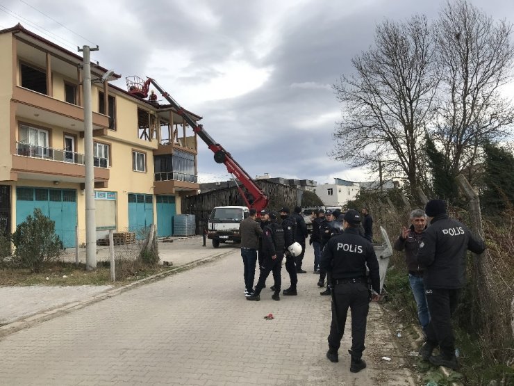 Sakarya’da yıkım gerginliği: 8 gözaltı