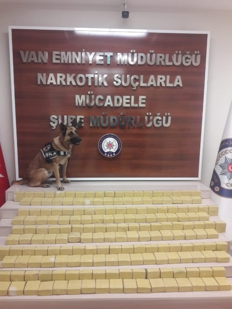 Yolcu otobüsünün bagajında 91 kilo 915 gram eroin ele geçirildi