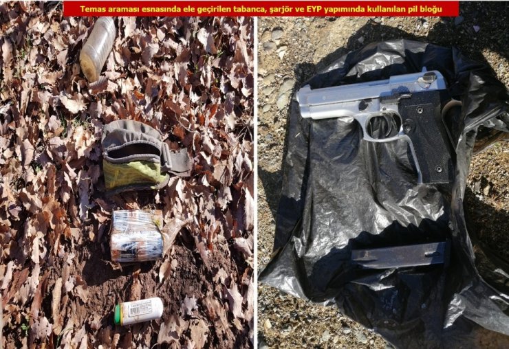 Kıran-11 operasyonunda 456 kilo esrar ve çok sayıda mühimmat ele geçirildi