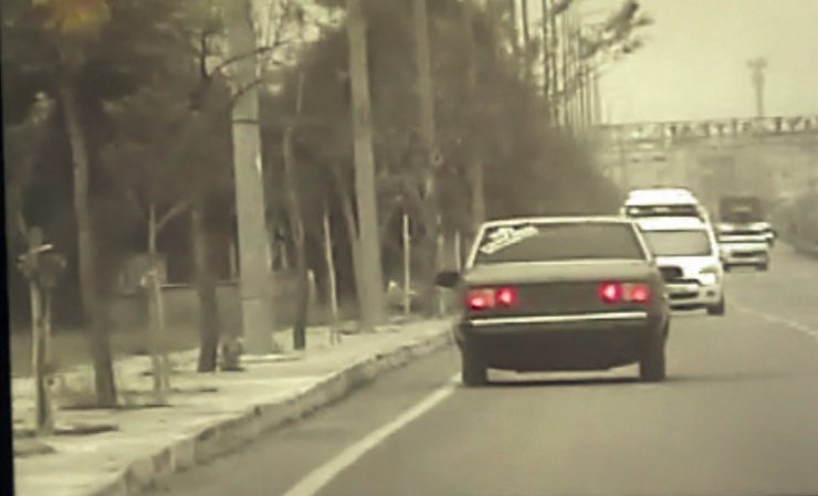 Ters yöndeki driftçiye 15 bin lira ceza