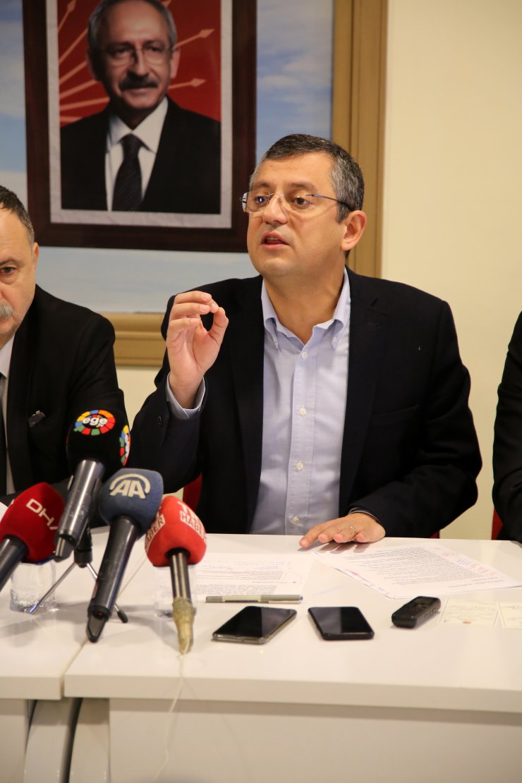 CHP Grup Başkanvekili Özgür Özel'den Kanal İstanbul açıklaması: