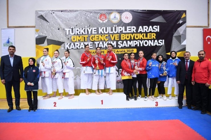 Kartepe’de karate şampiyonları belli oldu