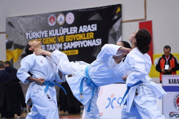 Kartepe’de karate şampiyonları belli oldu