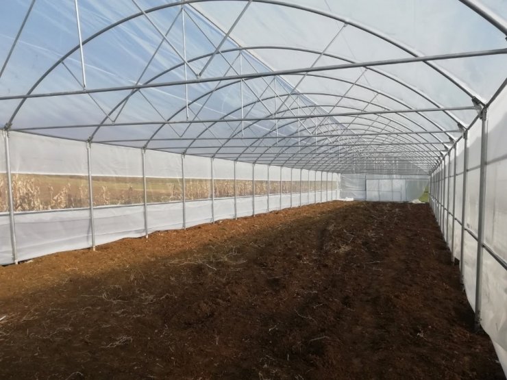 Büyükşehir’den çiftçilere yüzde 50 hibeli sera desteği