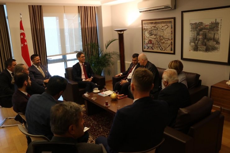 Büyükelçisi Tow, SANKON aracılığı ile yatırımcı çağrısında bulundu