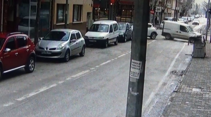 İnegöl’de dehşete düşüren kaza