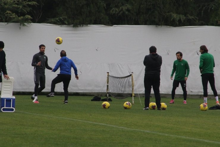 Denizlispor’da keyifli antrenman