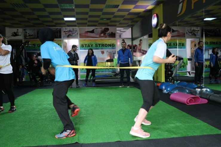 Goalball Kadın Milli Takımı Kayseri’de kamp yapıyor