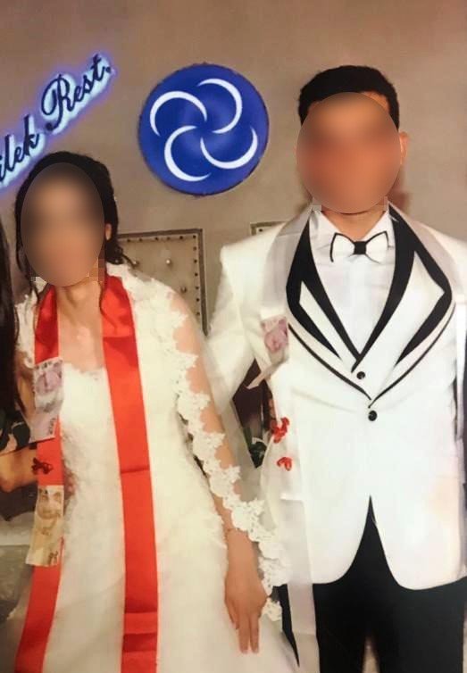 Hamile kadına koca şiddetti