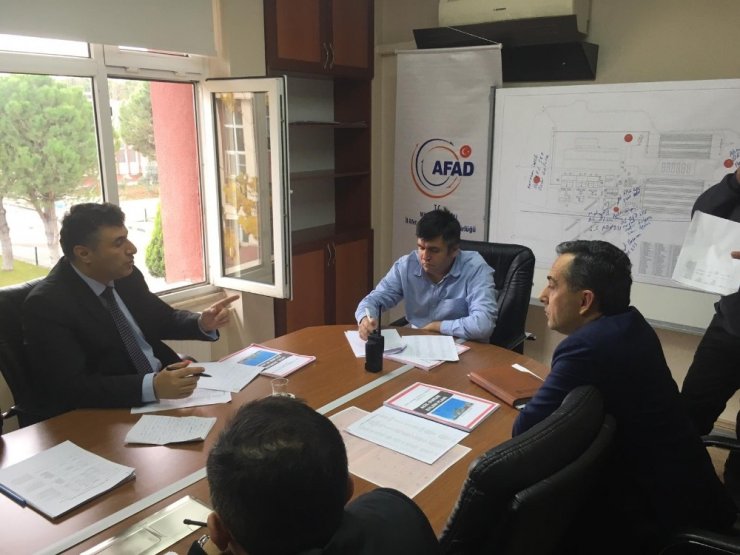Termik santralde deprem ve yangın tatbikatı gerçekleştirildi