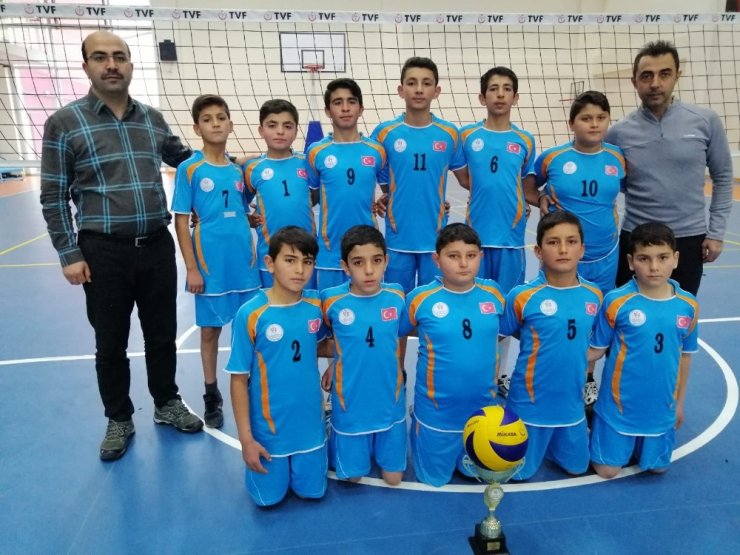 Köy okulu voleybolda Nevşehir şampiyonu oldu