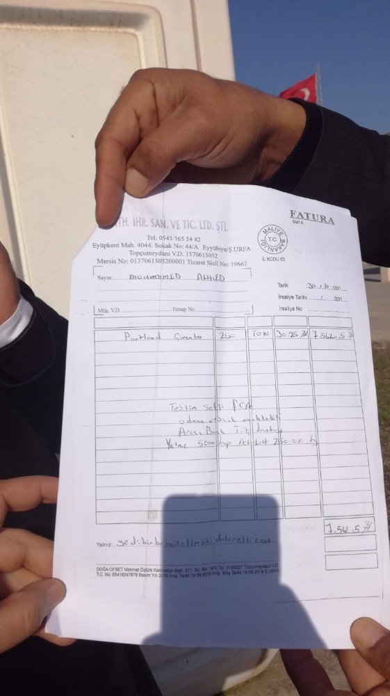 Yıllar sonra Suriye’ye ihracat yapıldı