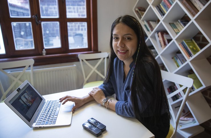 Türkiye burslusu öğrenciler AA'nın