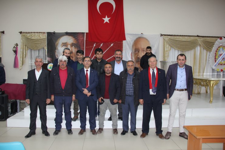 Zara CHP İlçe Başkanı Karaman güven tazeledi