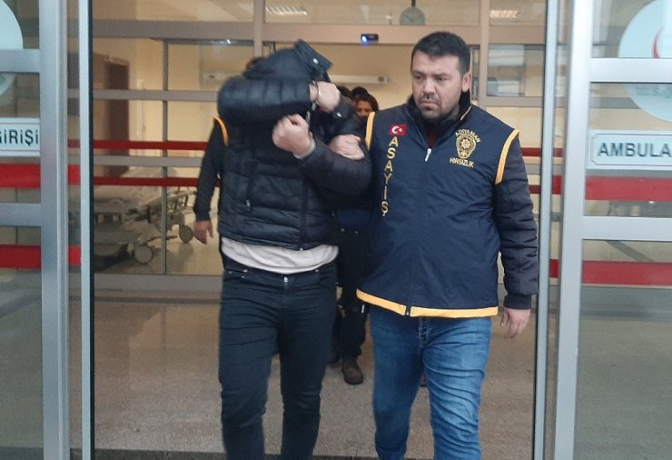Kombi hırsızları yakalandı