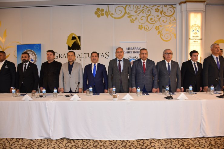 ATSO) ve Ticaret Borsası üyelerinin ortak meclis toplantısı