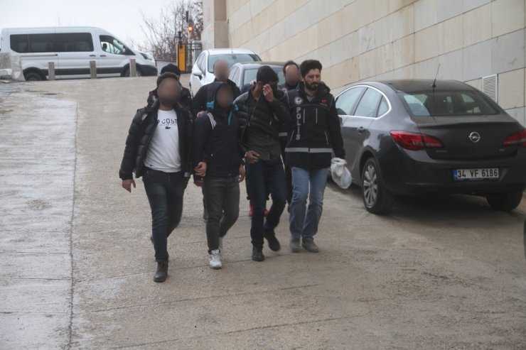 Elazığ’da uyuşturucu operasyonu: 6 şüpheli adliyeye sevk edildi