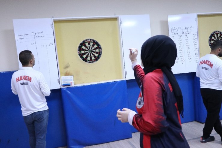 Dart’lar Okullar Arası İl Birinciliği İçin Atılıyor