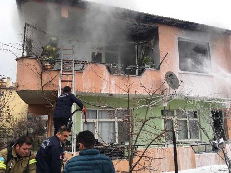 Prizden çıkan yangın korkuttu