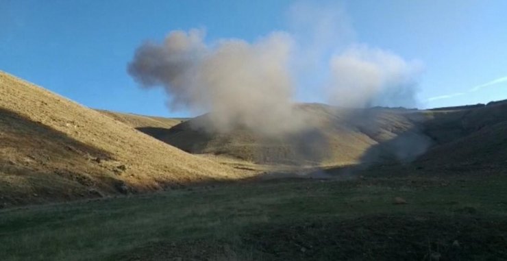 Siirt Belediyesine ait hayvan barınağında havan mermisi bulunarak imha edildi