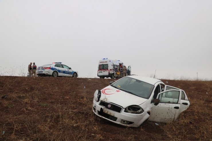 Sivas’ta trafik kazası:2 yaralı