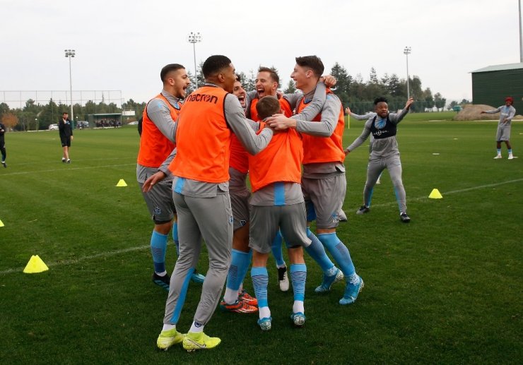 Trabzonspor, İstikbal Mobilya Kayserispor maçı hazırlıklarını sürdürdü
