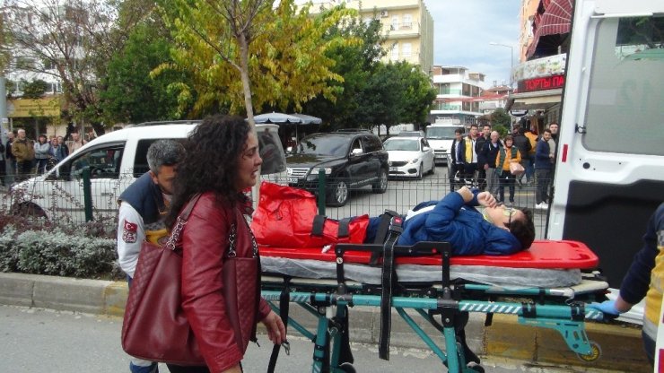 Yaya geçidinde çocuğa çarpan sürücüden gazetecilere tepki