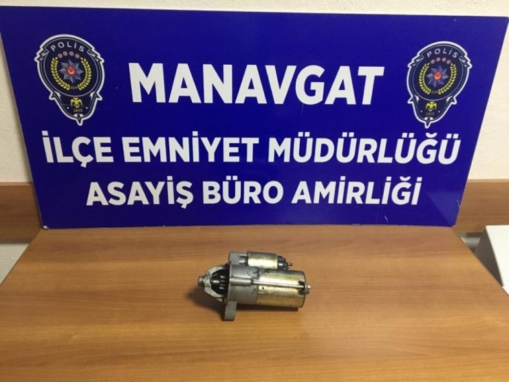 Marş dinamosu hırsızları yakalandı