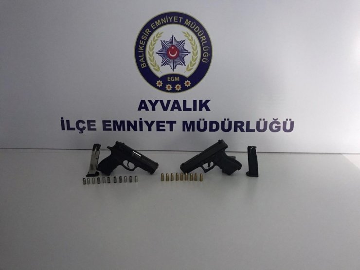 Balıkesir’de 17 silah ele geçirildi