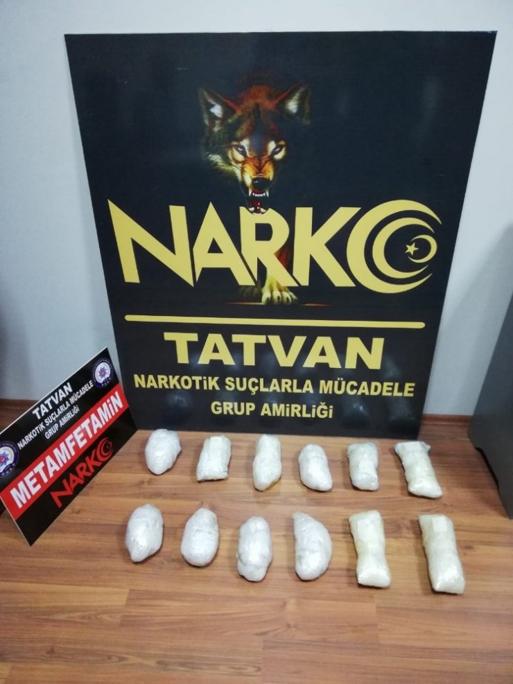 Tatvan’da uyuşturucu operasyonu