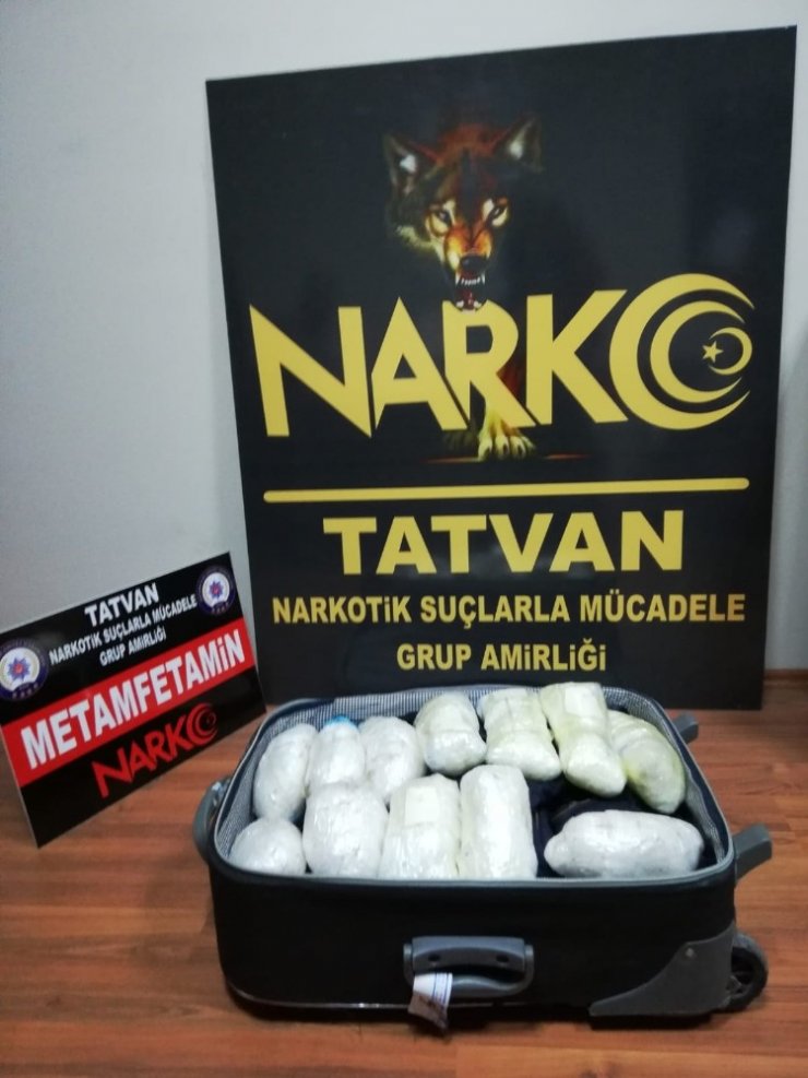 Tatvan’da uyuşturucu operasyonu