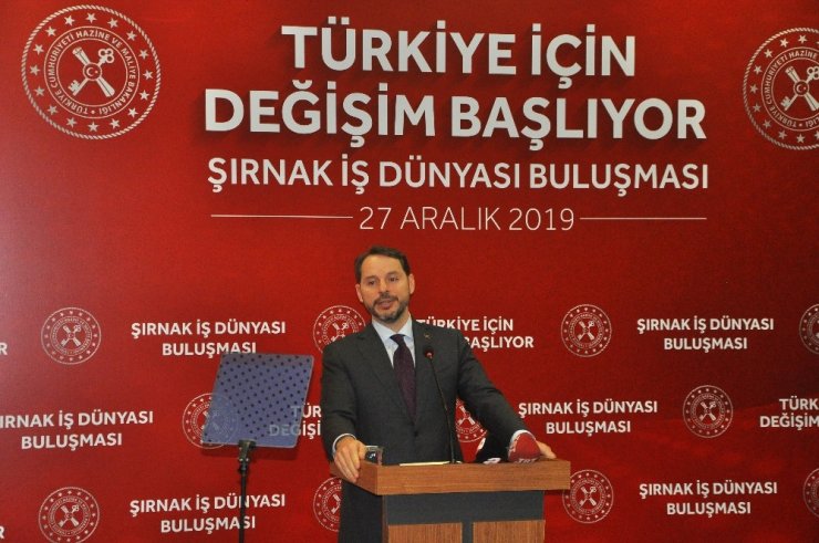 Bakan Albayrak müjdeyi Şırnak’tan verdi