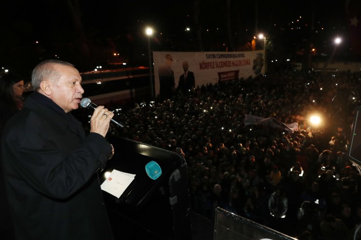 Cumhurbaşkanı Erdoğan, Hereke'de halka hitap etti: (2)