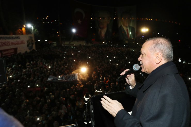 Cumhurbaşkanı Erdoğan, Hereke'de halka hitap etti: (2)