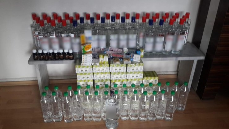 Yılbaşı öncesi Manisa’da sahte içki operasyonu