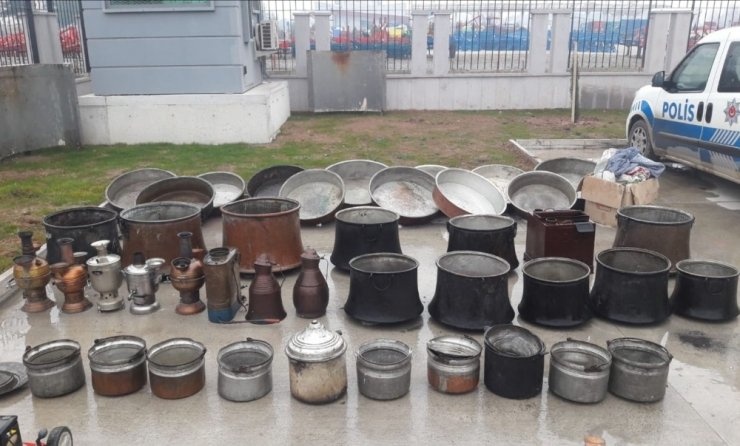 Hırsızlık yapan 2 kişi tutuklandı