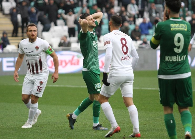 TFF 1. Lig: Bursaspor: 2 - Hatayspor: 1