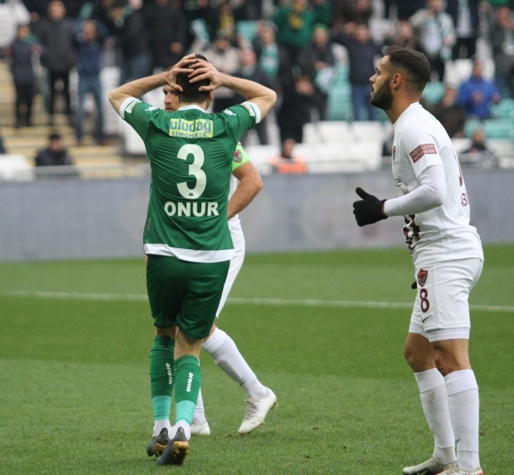 TFF 1. Lig: Bursaspor: 2 - Hatayspor: 1