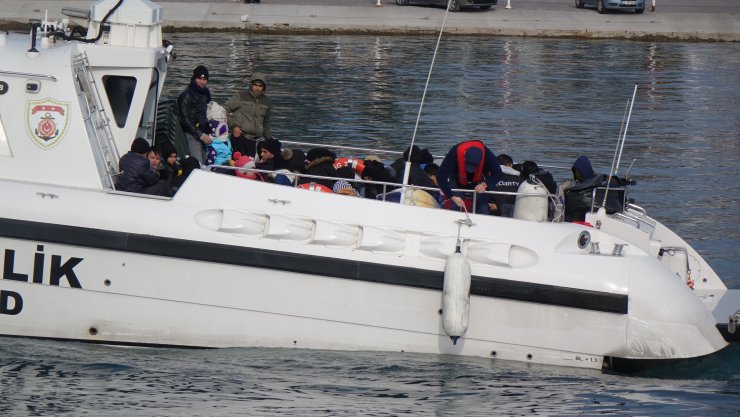 Çanakkale'de 4 operasyonda 189 düzensiz göçmen yakalandı